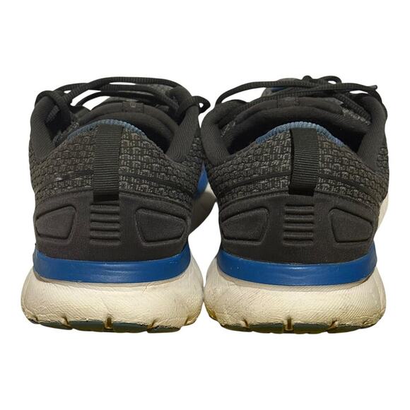 Brooks Transmit 3 Black Gray Blue Running Shoes Men’s Size 13 Stability Cushion - Picture 6 of 9